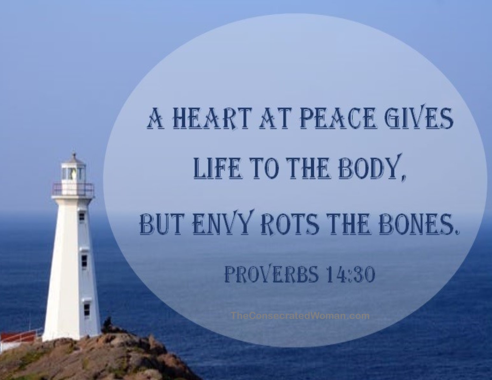Proverbs 14 30