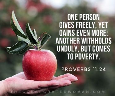 Proverbs 11 24