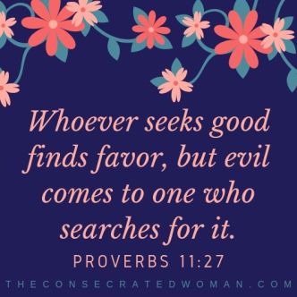 Proverbs 11 27