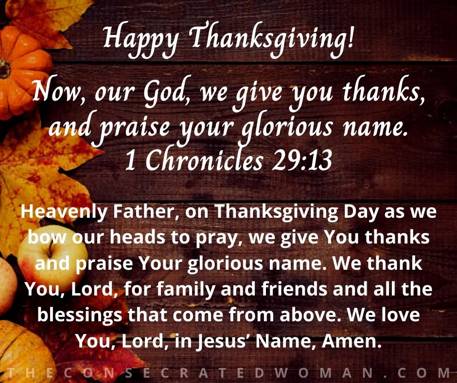 10 Days of Thanksgiving – Day 10: Happy Thanksgiving!, thanksgiving day 